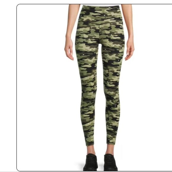 🆕👖Juniors Camouflage High Rise Ankle Leggings - Picture 2 of 4